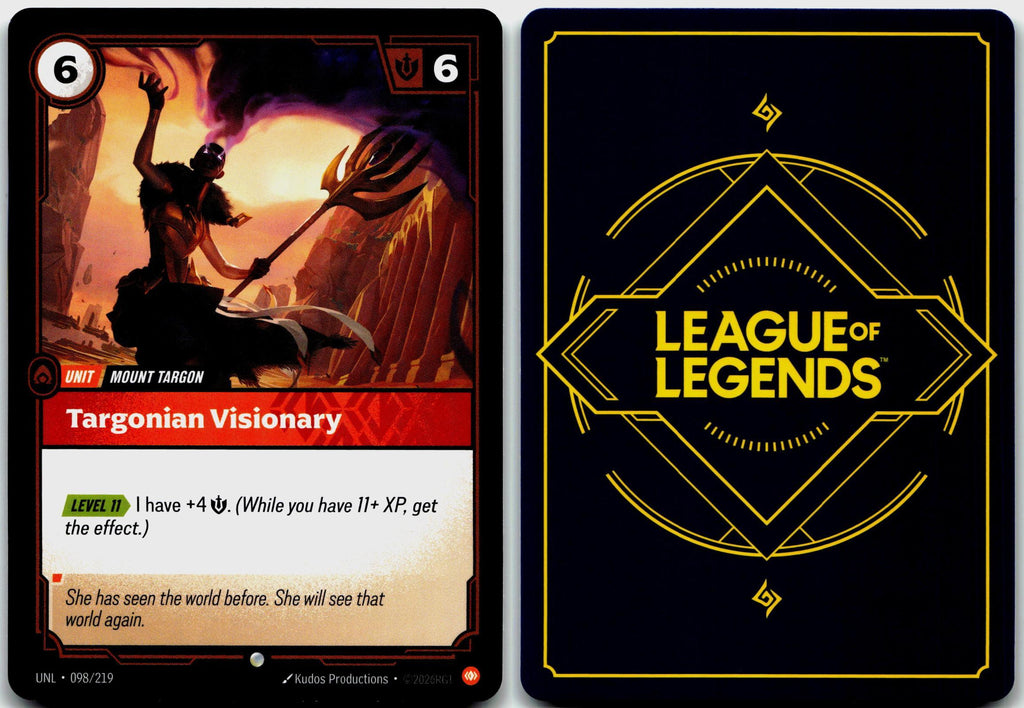 098/219 Targonian Visionary Unleashed
