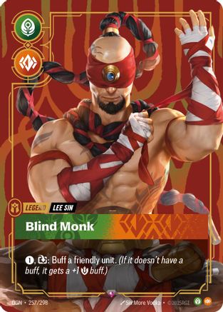 257/298 Lee Sin - Blind Monk Foil Origins