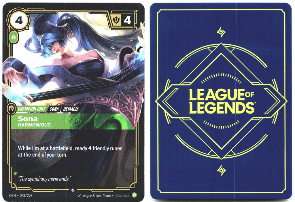 073/298 Sona - Harmonious Foil Origins
