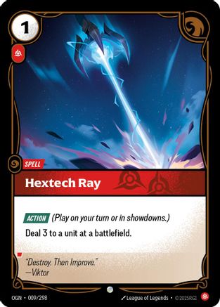 009/298 Hextech Ray Foil Origins
