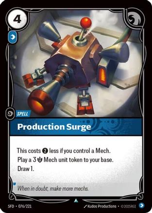 076/221 Production Surge Spiritforged
