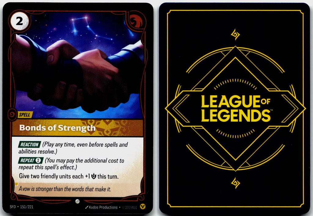 151/221 Bonds of Strength Spiritforged