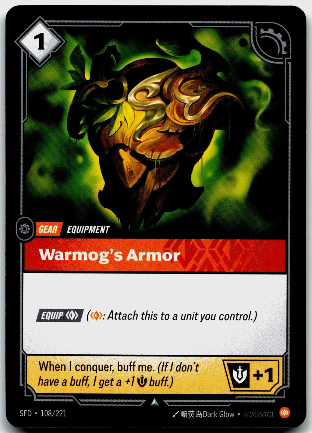 108/221 Warmog's Armor Spiritforged