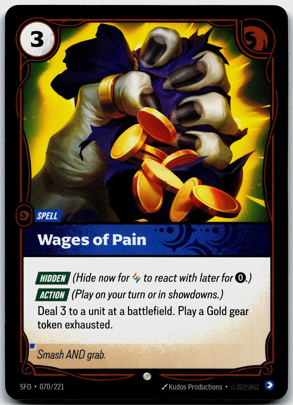 070/221 Wages of Pain Spiritforged
