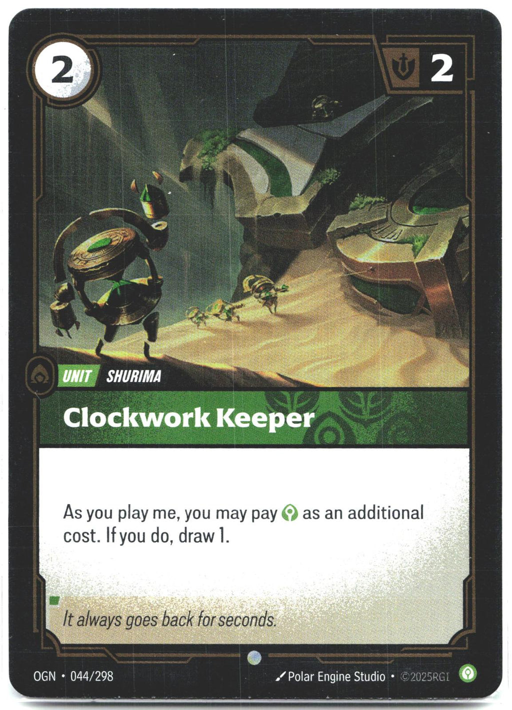 044/298 Clockwork Keeper Foil Origins