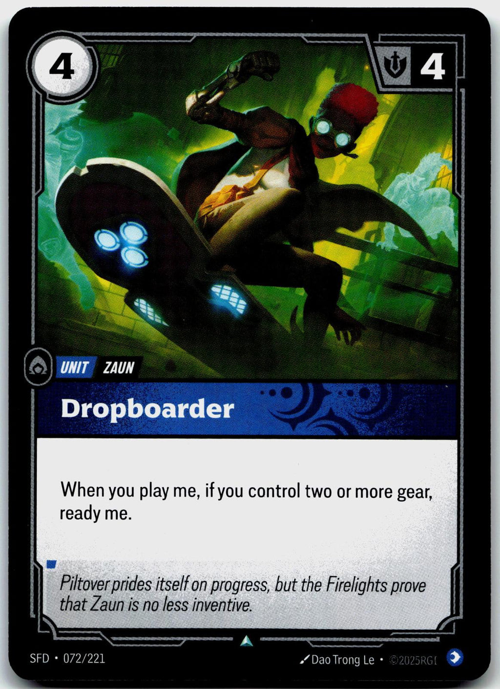 072/221 Dropboarder Spiritforged