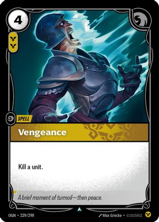 229/298 Vengeance Foil Origins