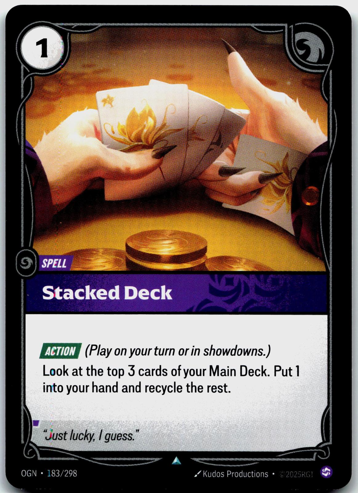 183/298 Stacked Deck Origins