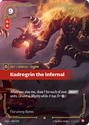 038/298 Kadregrin the Infernal Foil Origins