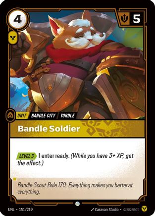 151/219 Bandle Soldier Unleashed
