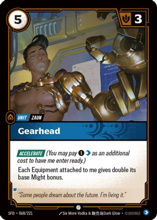 068/221 Gearhead Spiritforged