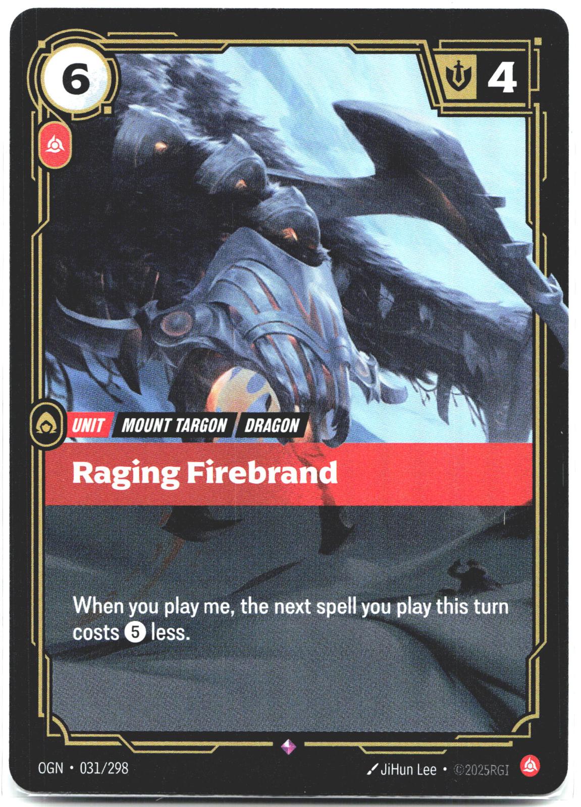 031/298 Raging Firebrand Foil Origins