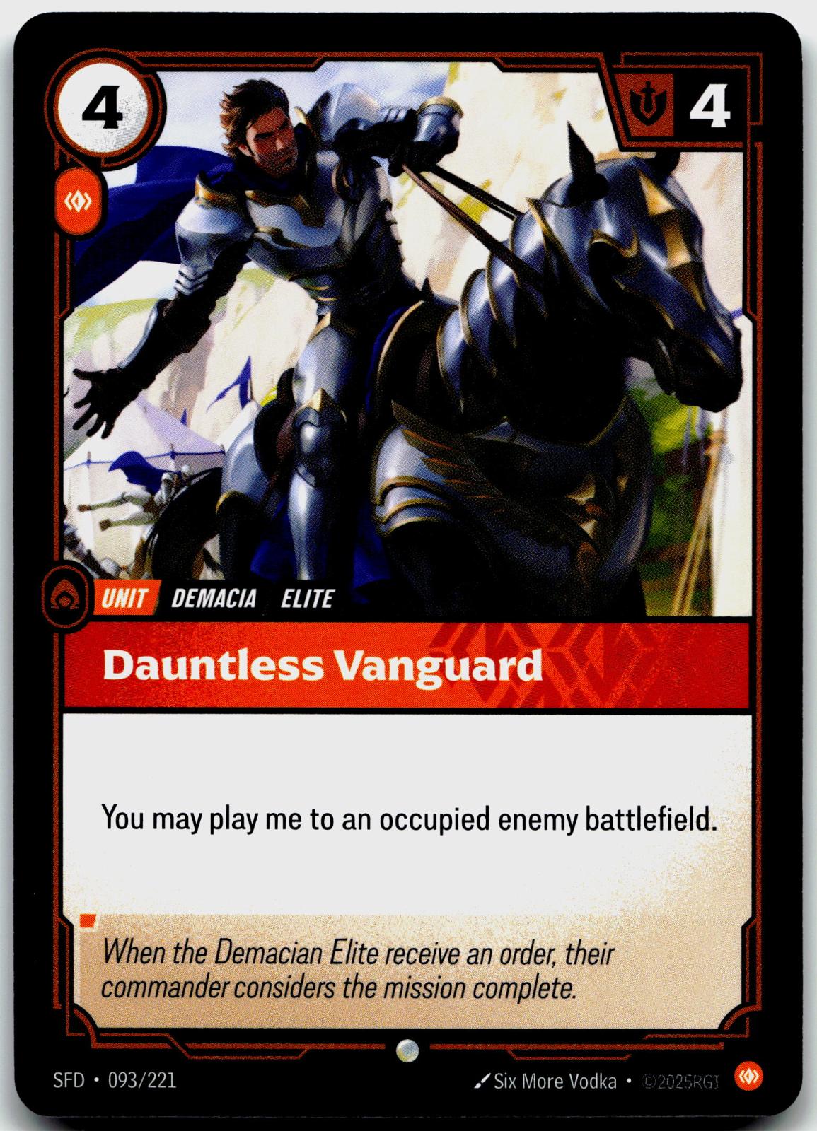 093/221 Dauntless Vanguard Spiritforged