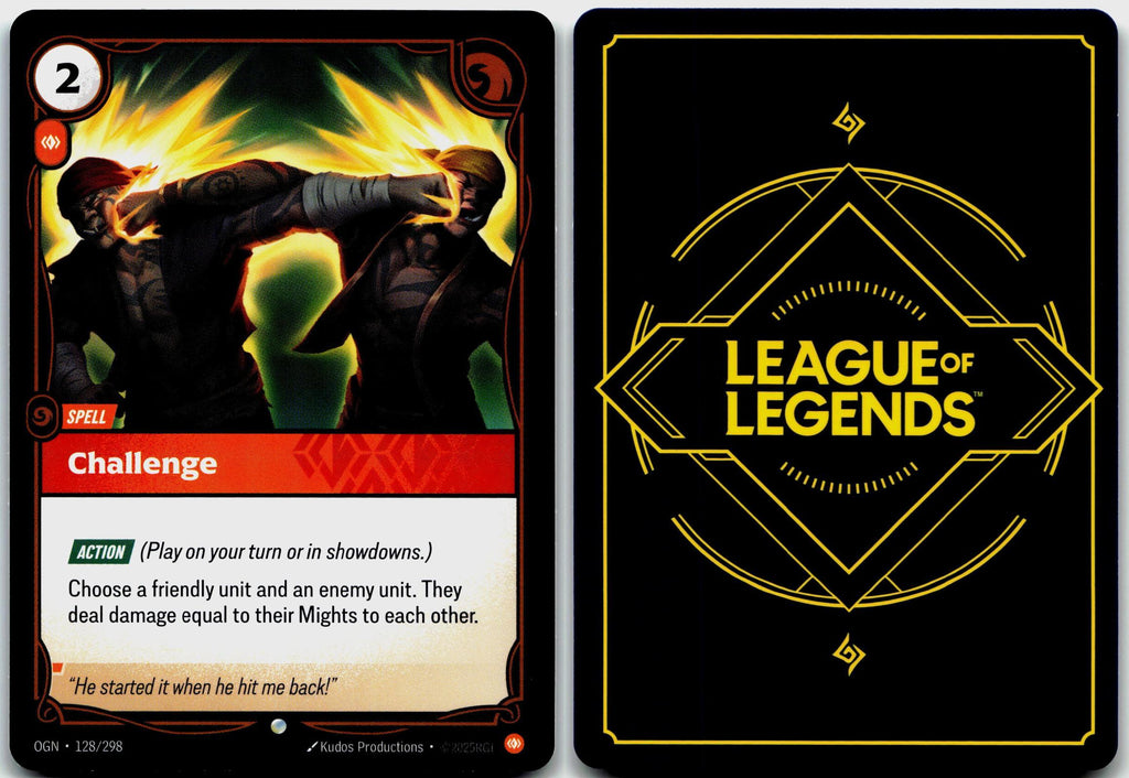 128/298 Challenge Origins