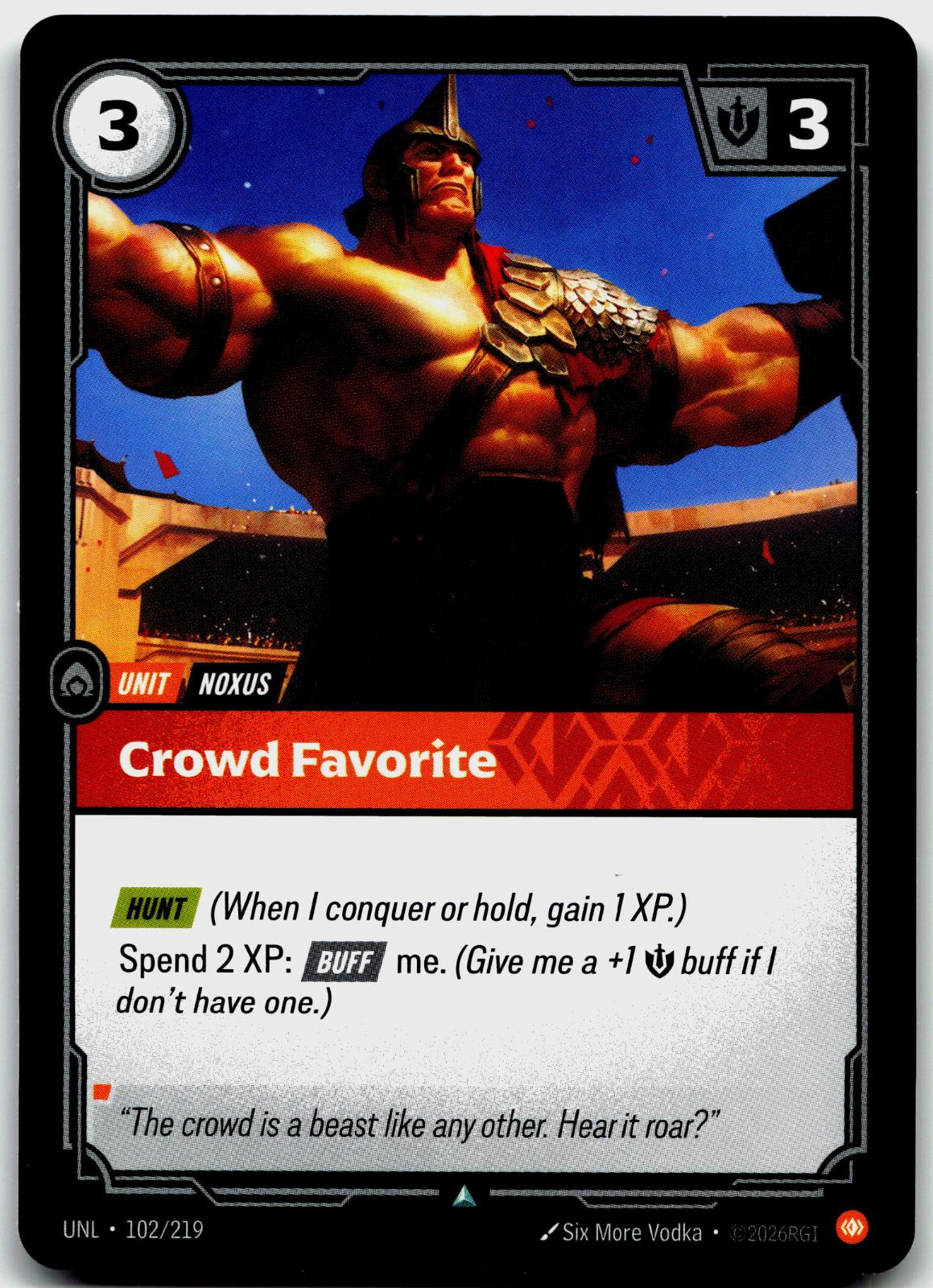 102/219 Crowd Favorite Unleashed