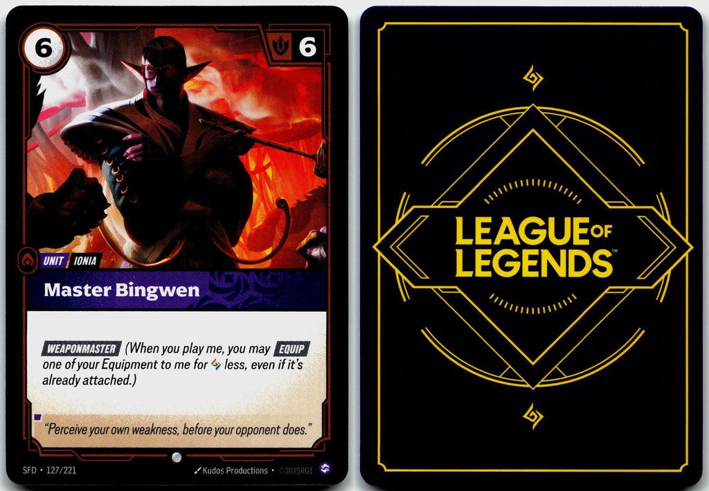 127/221 Master Bingwen Spiritforged