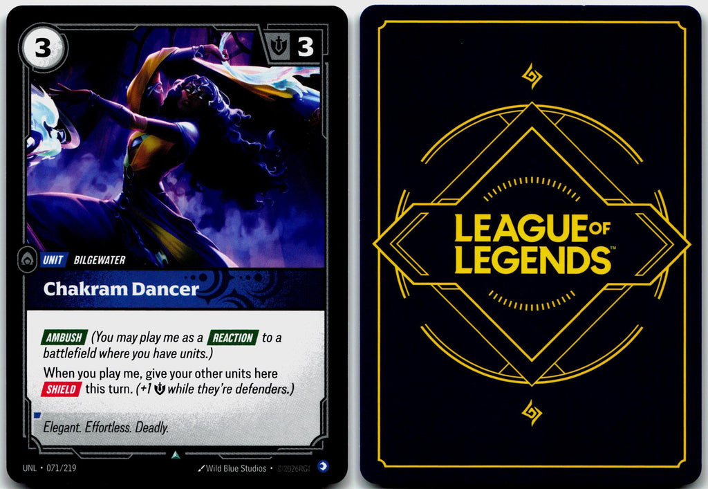 071/219 Chakram Dancer Unleashed