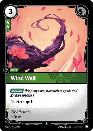 064/298 Wind Wall Foil Origins