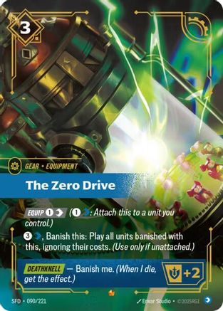090/221 The Zero Drive Foil Spiritforged