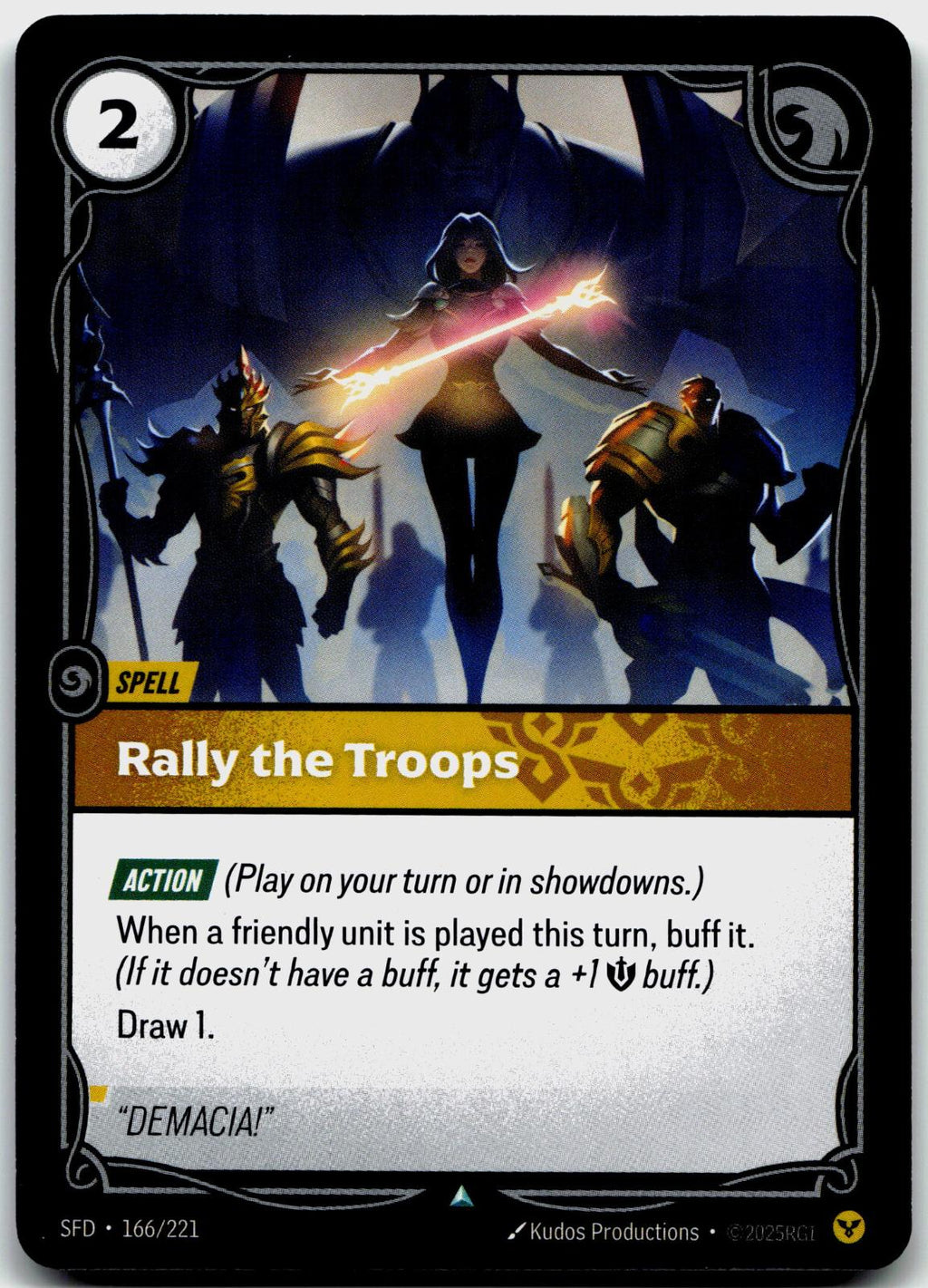 166/221 Rally the Troops Spiritforged
