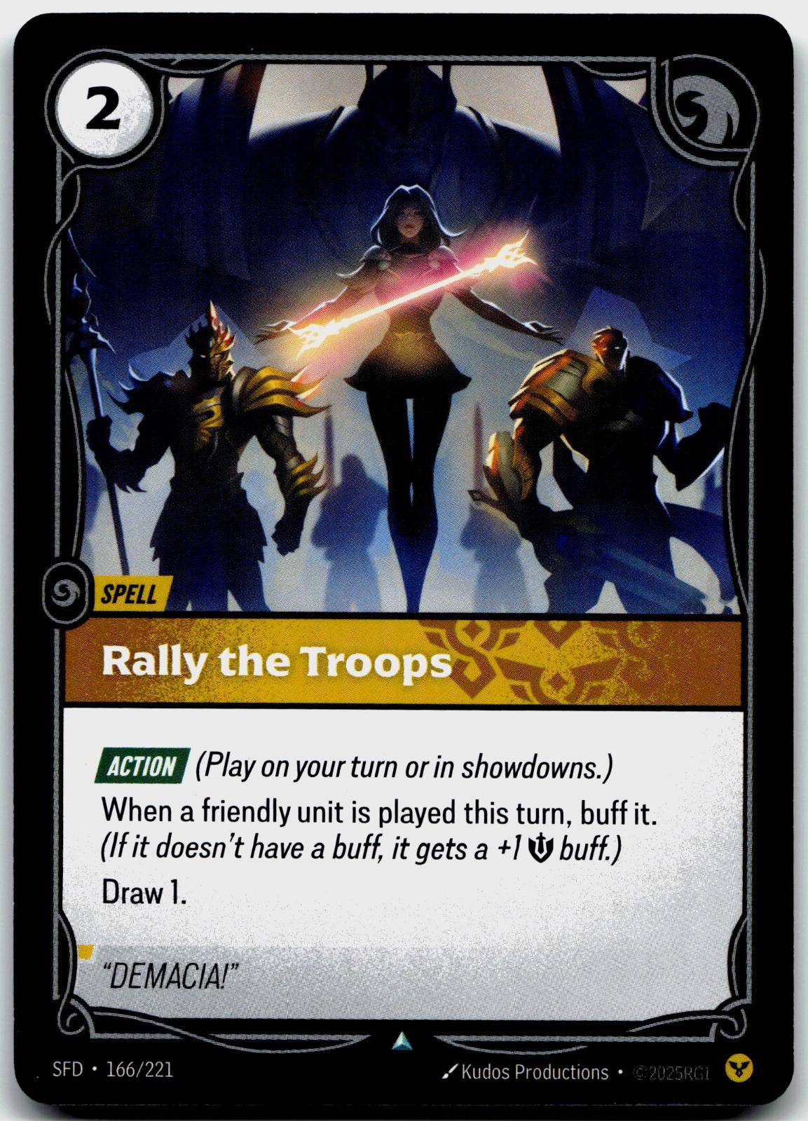 166/221 Rally the Troops Spiritforged