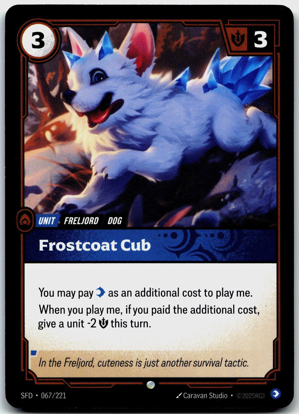 067/221 Frostcoat Cub Spiritforged