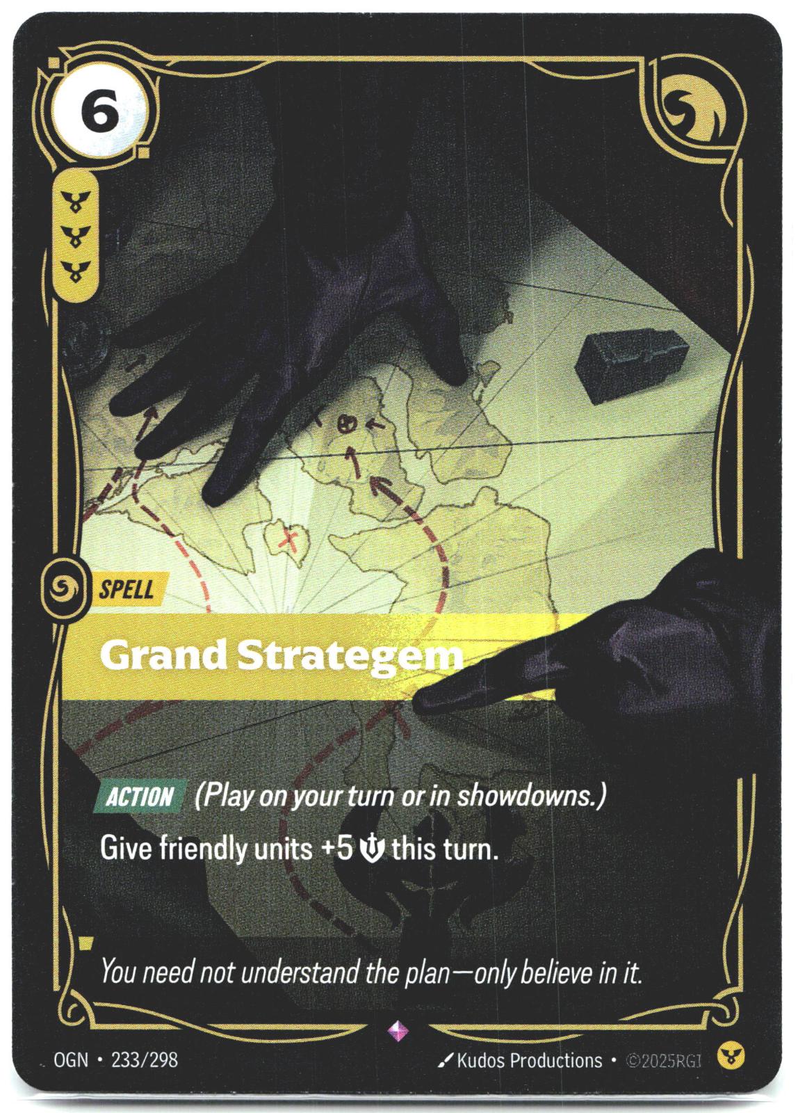 233/298 Grand Strategem Foil Origins