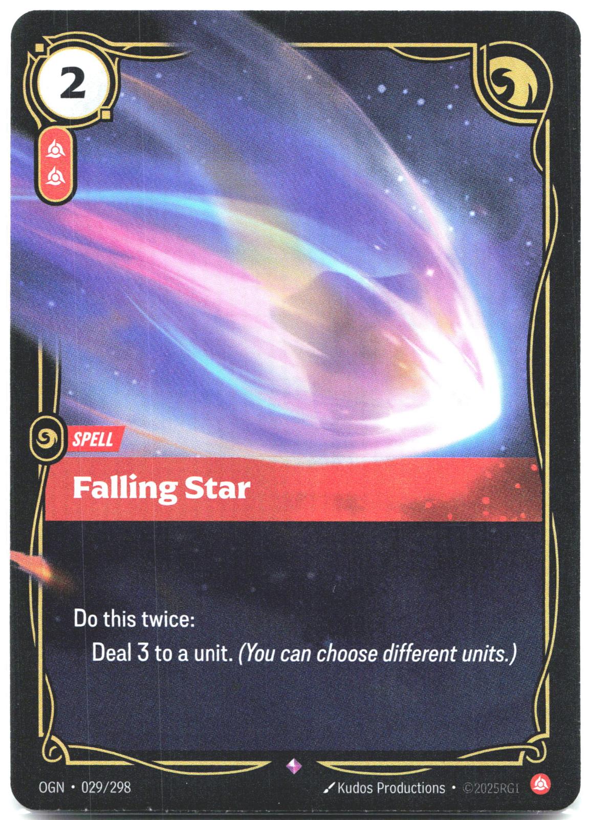 029/298 Falling Star Foil Origins