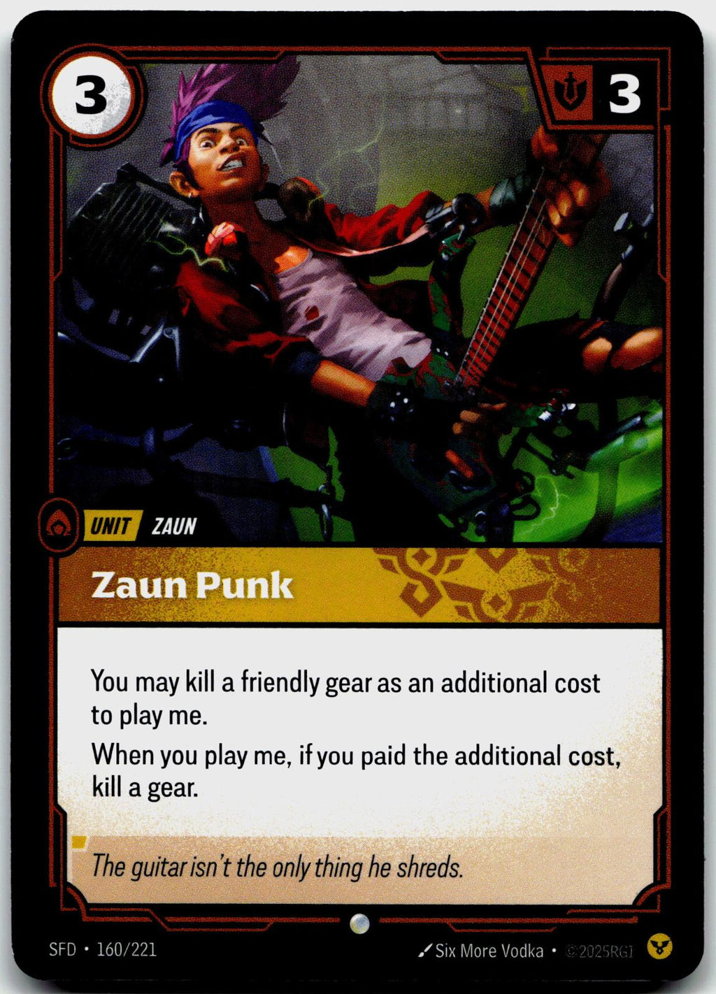 160/221 Zaun Punk Spiritforged