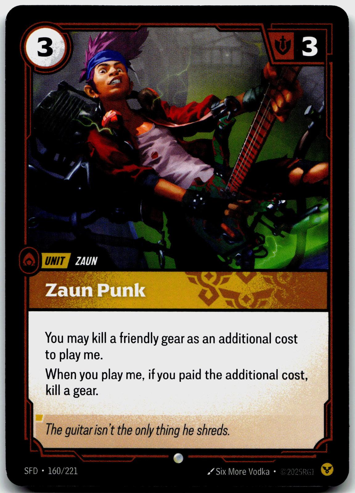 160/221 Zaun Punk Spiritforged