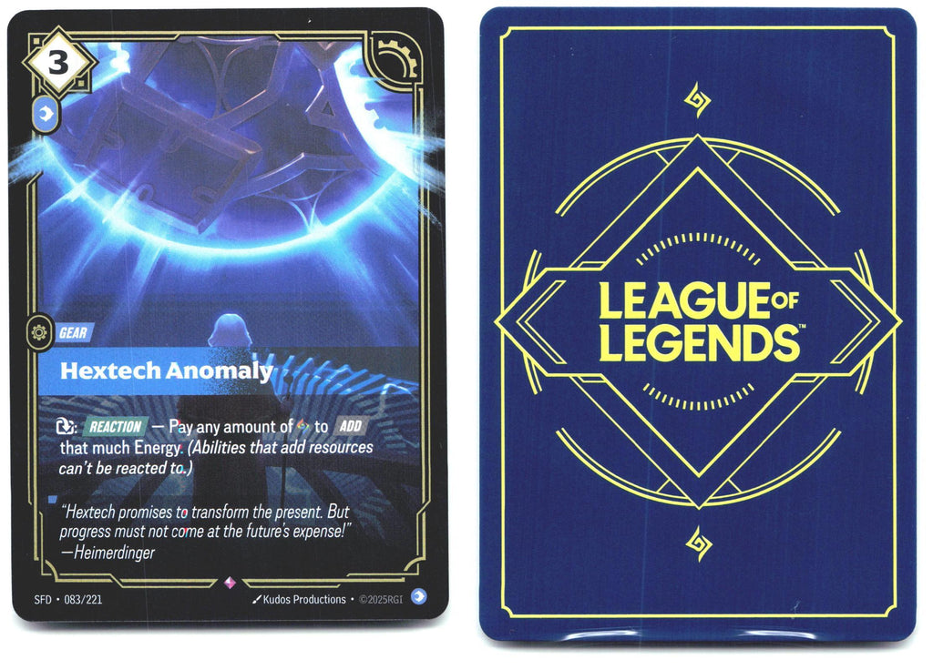 083/221 Hextech Anomaly Foil Spiritforged