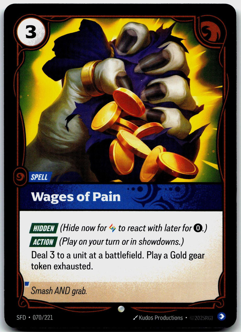 070/221 Wages of Pain Spiritforged