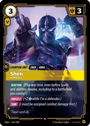 241/298 Shen - Kinkou Foil Origins