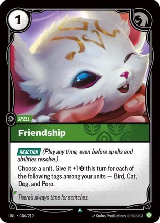 046/219 Friendship Unleashed