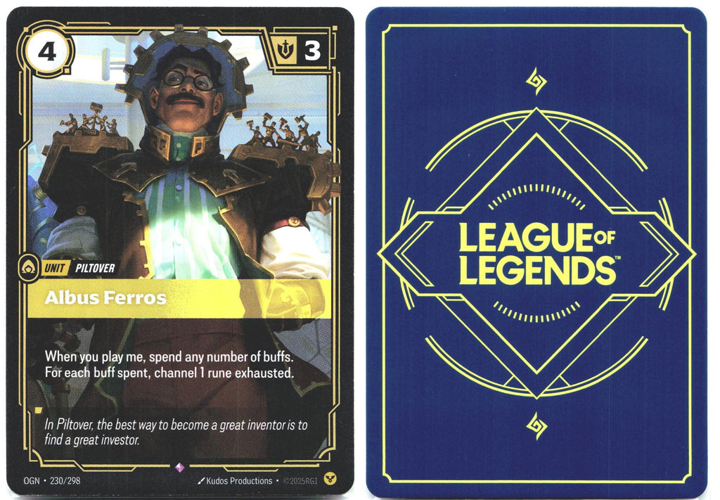 230/298 Albus Ferros Foil Origins