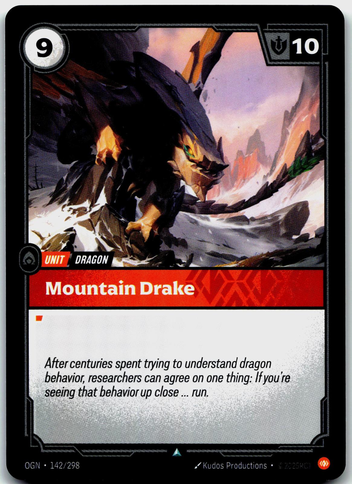 142/298 Mountain Drake Origins