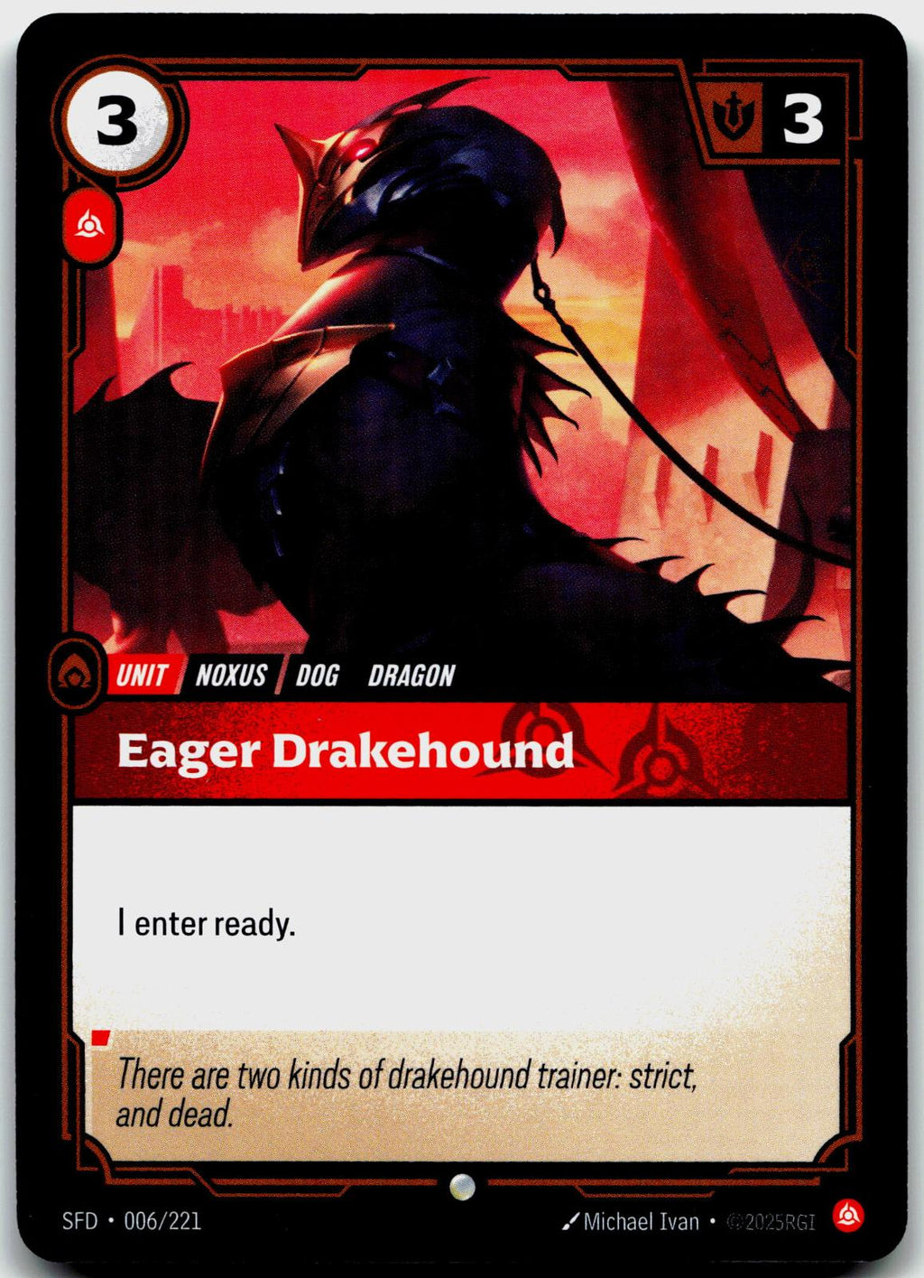 006/221 Eager Drakehound Spiritforged