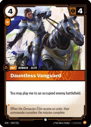 093/221 Dauntless Vanguard Spiritforged