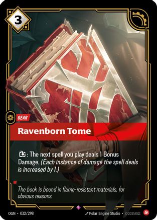 032/298 Ravenborn Tome Foil Origins