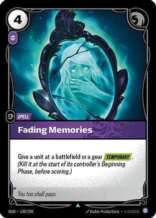 180/298 Fading Memories Origins