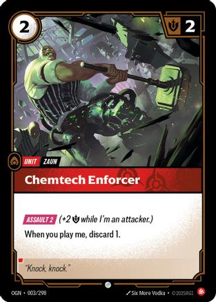 003/298 Chemtech Enforcer Origins