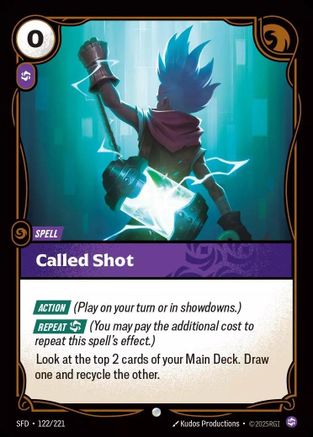122/221 Called Shot Spiritforged