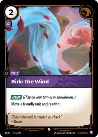 173/298 Ride The Wind Origins