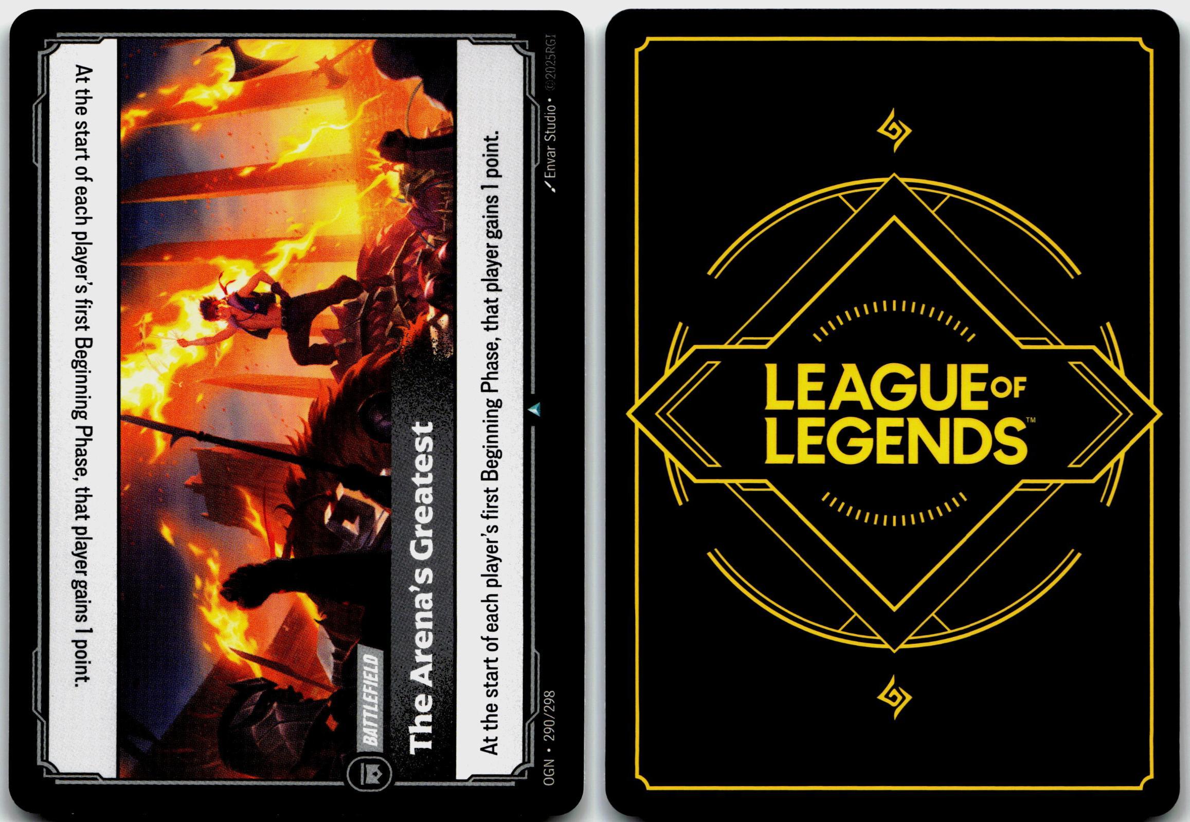290/298 The Arena's Greatest Origins