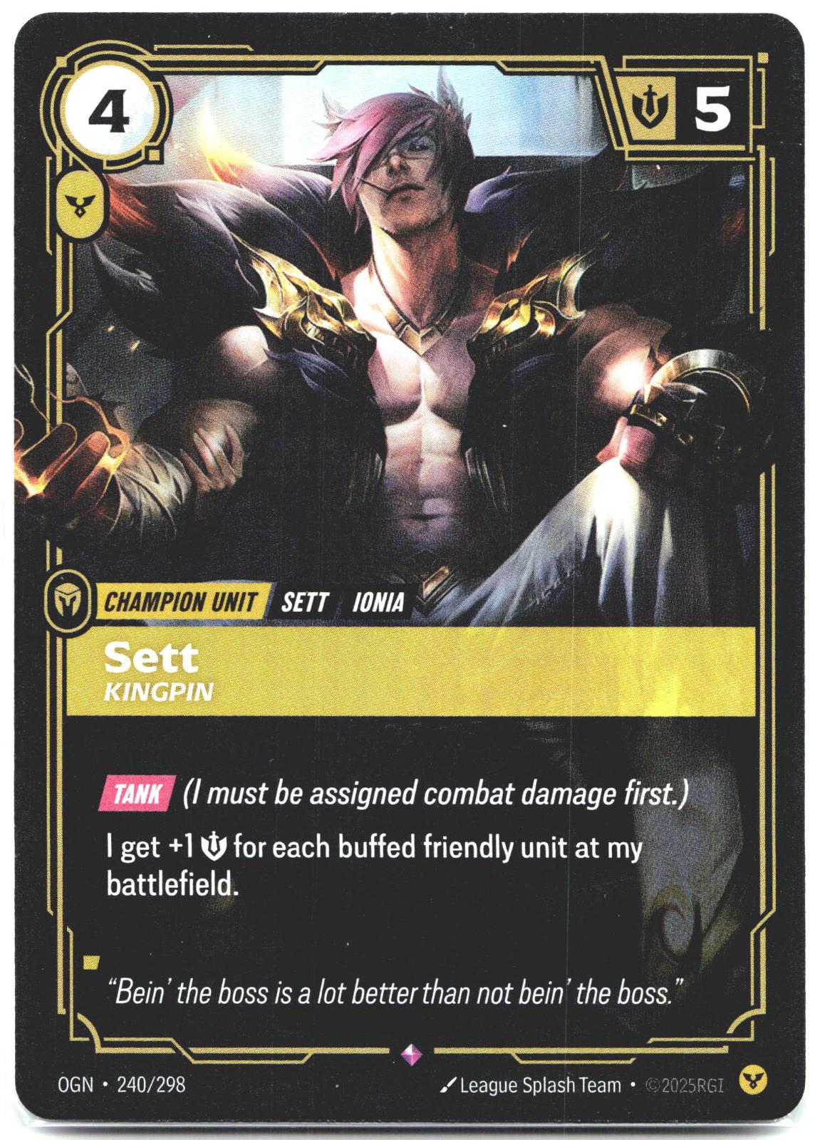 240/298 Sett - Kingpin Foil Origins