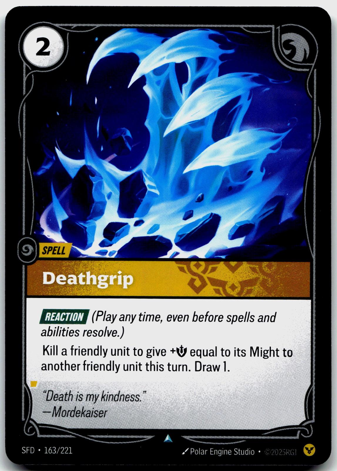 163/221 Deathgrip Spiritforged