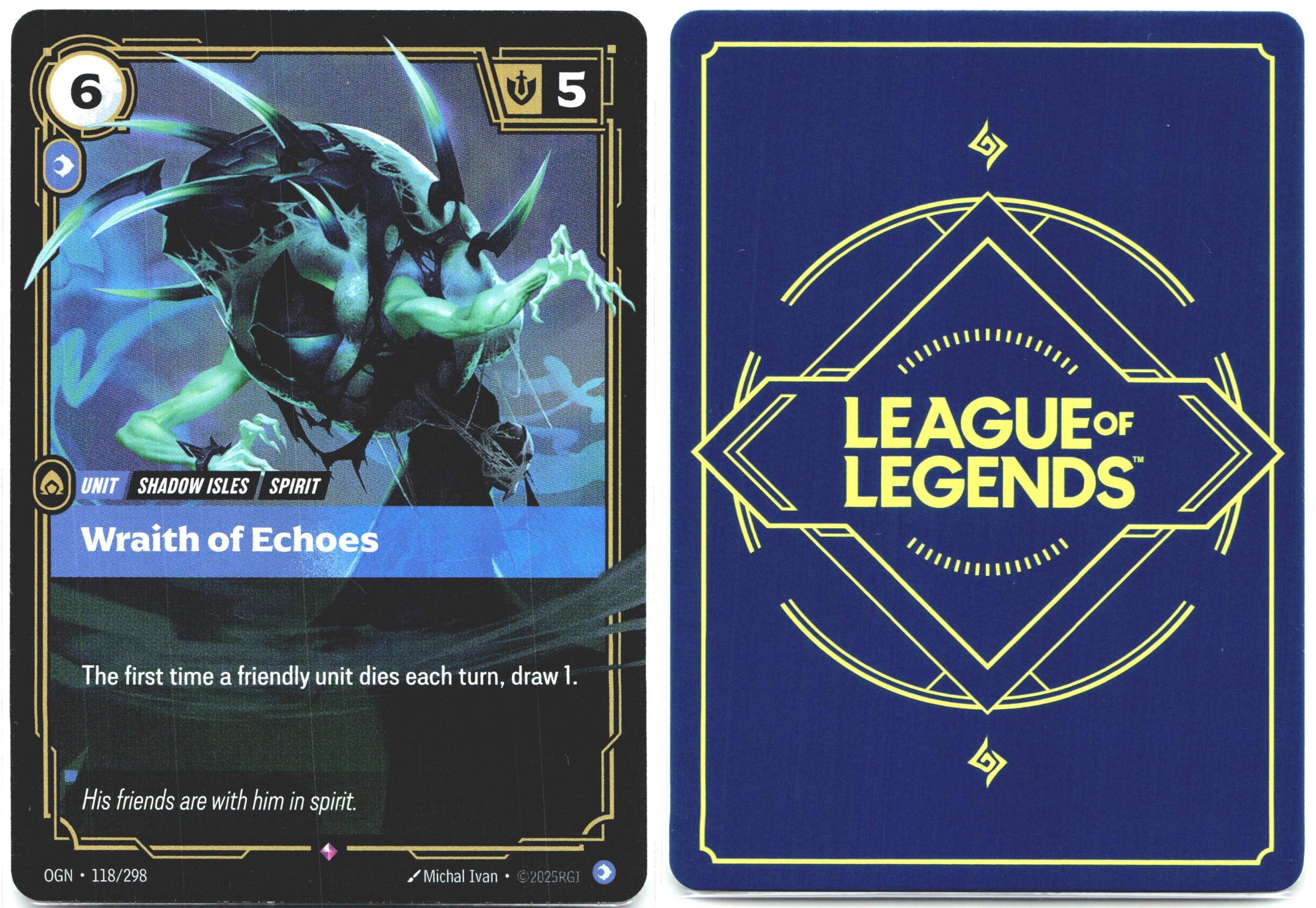 118/298 Wraith of Echoes Foil Origins
