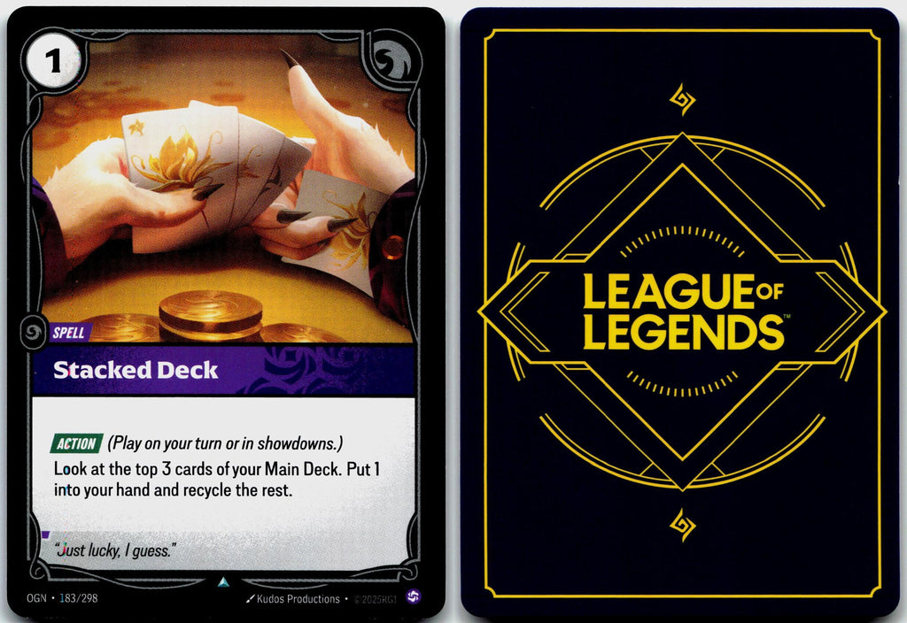 183/298 Stacked Deck Origins