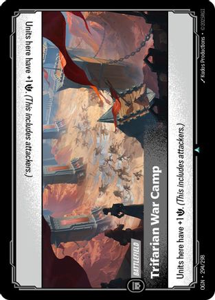 294/298 Trifarian War Camp Origins