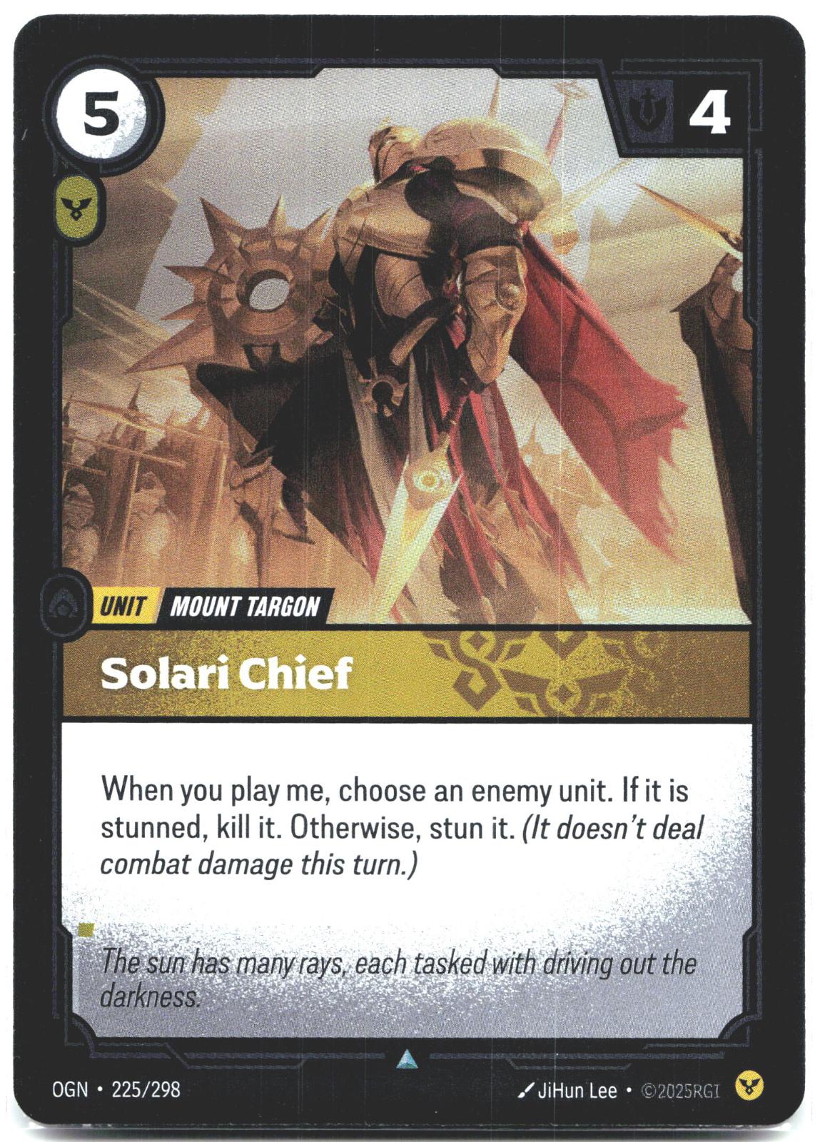 225/298 Solari Chief Foil Origins